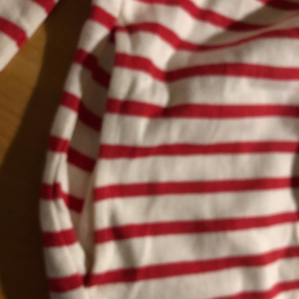 Red and White Uniqlo Dress - Picture 3 of 3
